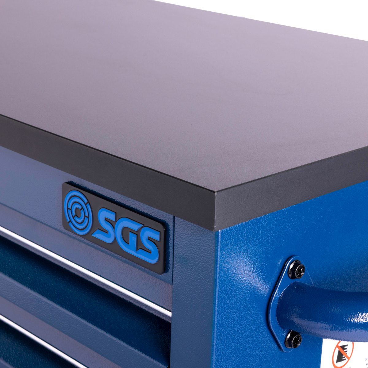 SGS 72in 15 Drawer Mobile Workbench & Heavy Duty Tool Chest | Blue